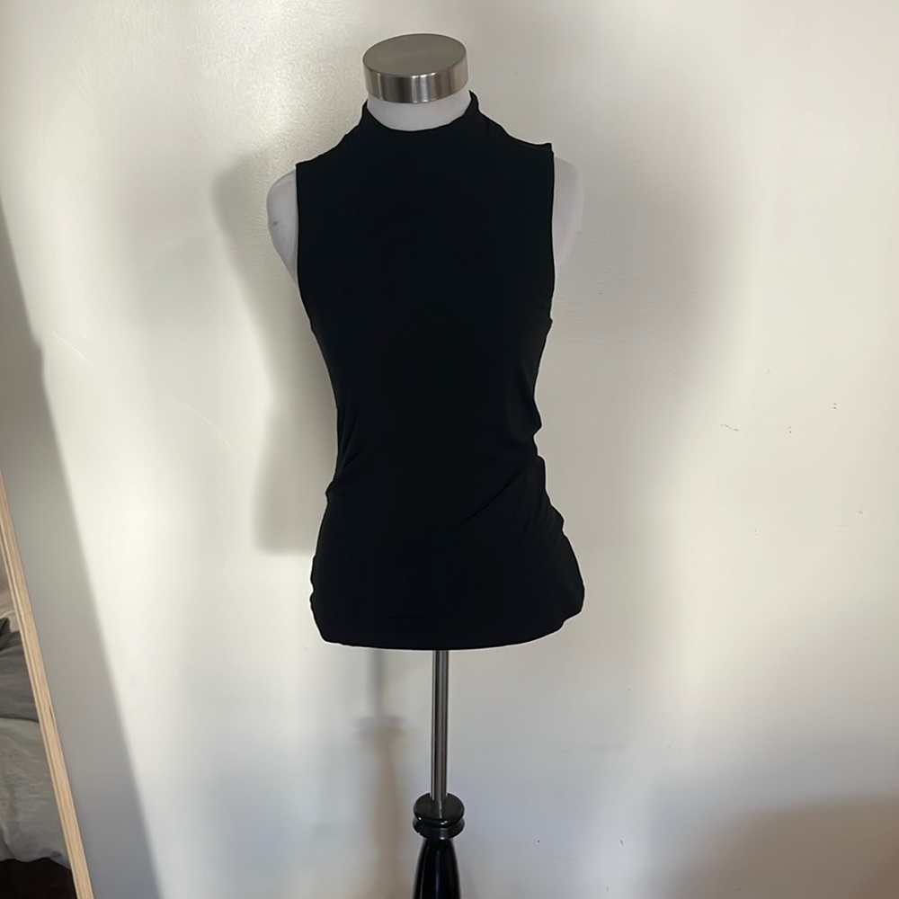 Express mock neck tank